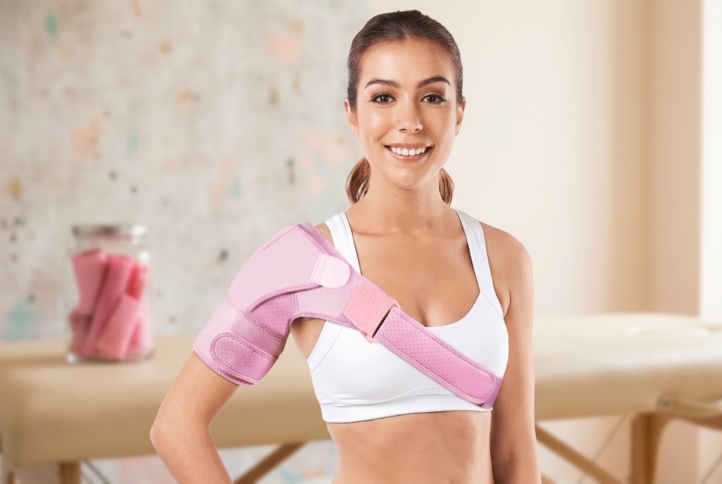 Best shoulder brace compression support for weightlifting and gym