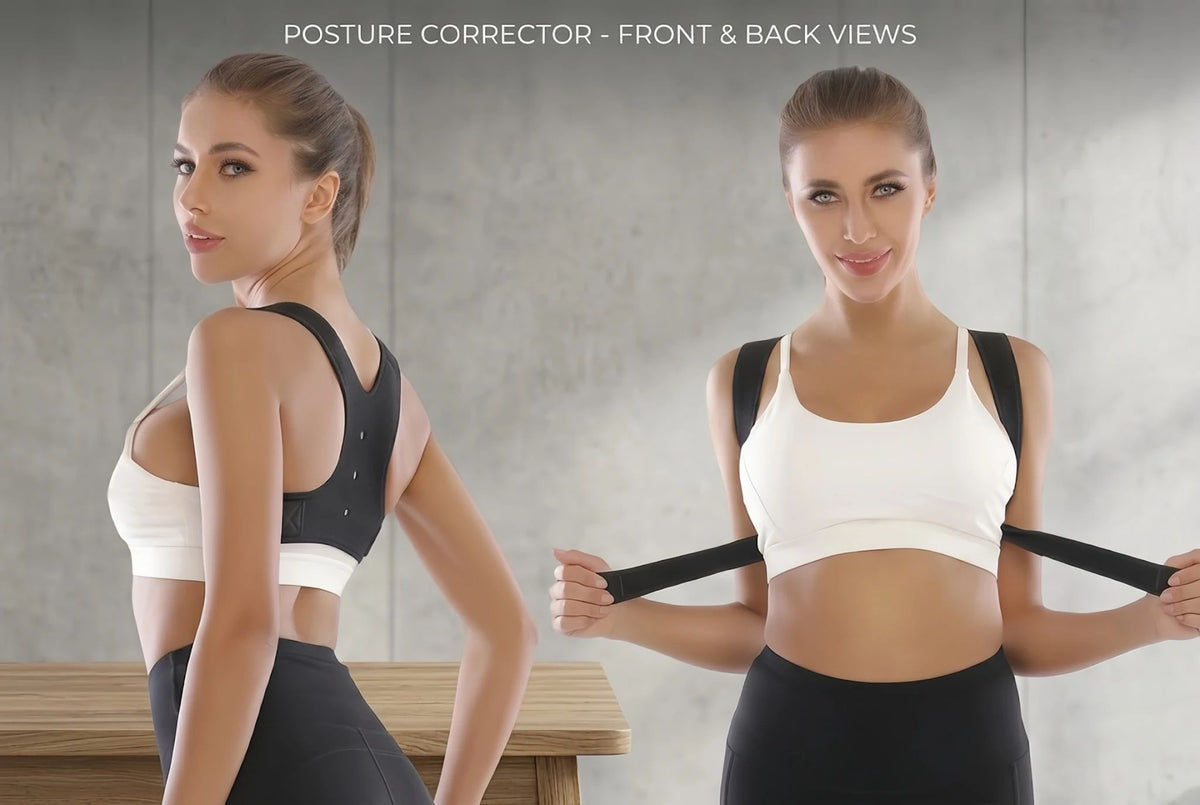 How to Wear a Neoprene Posture Corrector at Your Desk