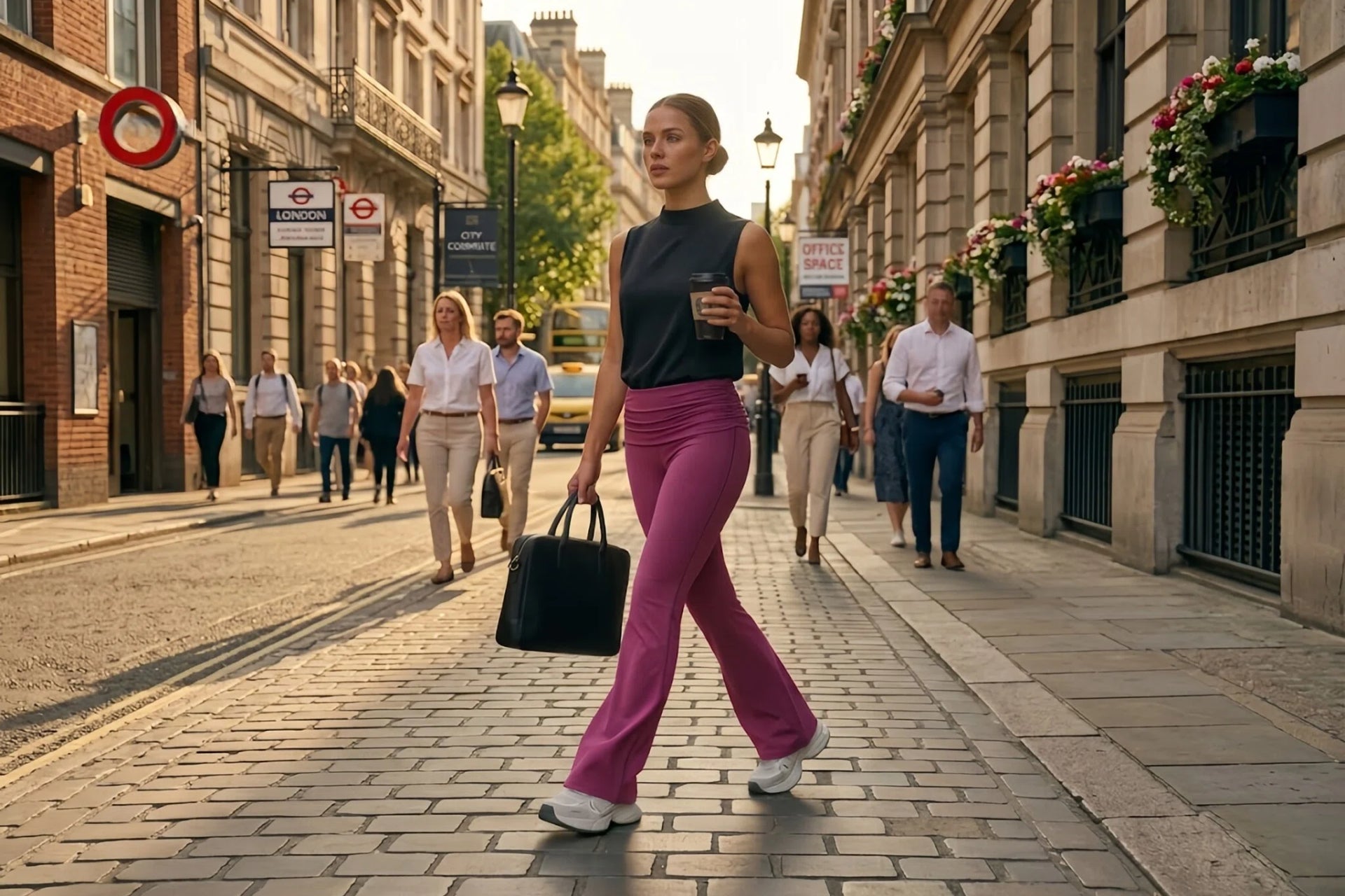Flare Yoga Pants Outfit Ideas - Flexvibe