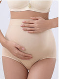 Flexvibe Seamless Maternity Underwear, High Waist Comfort Breathable Butt Lifting, Anti-Exposure for Pregnancy