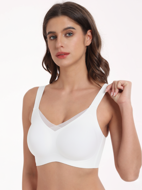 Flexvibe Seamless Non-Wired Bra S-3XL - Comfortable Adjustable Straps Everyday Wear