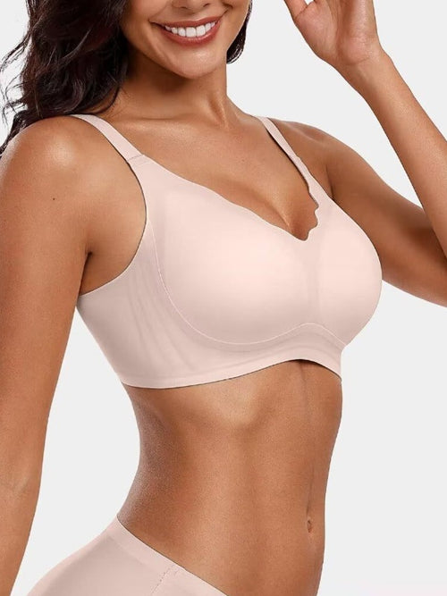 Flexvibe  Soft Support Wireless Seamless Bra S-3XL - Invisible Breathable Daily Bralette
