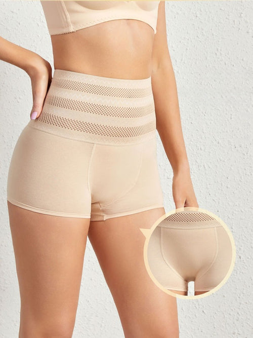 Flexvibe shapewear side view for daily movement, with high waisted and butt lifting
