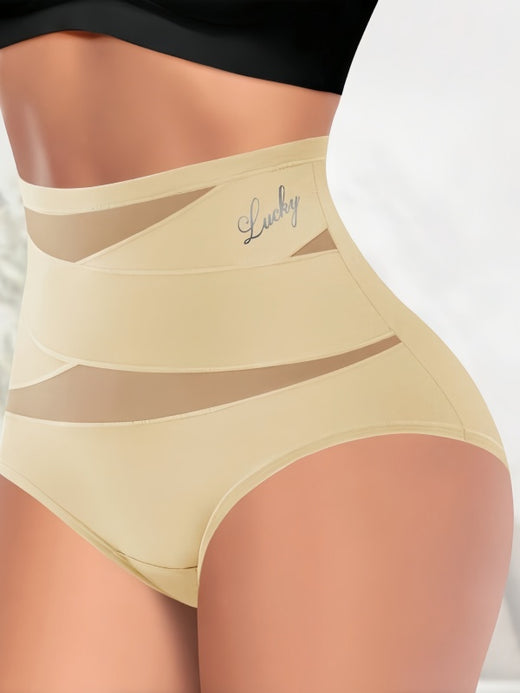 Flexvibe Plus-Size High-Waisted Shaping Briefs | Smooth Tummy Fit, S–XXXL, 6 Colors