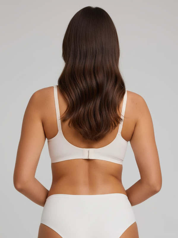 Flexvibe Soft Support Deep V Bra S-3XL - Wireless Seamless Comfortable Daily Wear