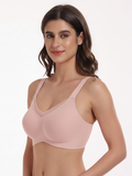 Flexvibe Seamless Non-Wired Bra S-3XL - Comfortable Adjustable Straps Everyday Wear