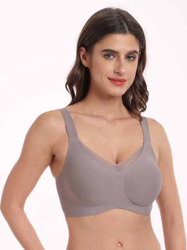 Flexvibe Seamless Non-Wired Bra S-3XL - Comfortable Adjustable Straps Everyday Wear