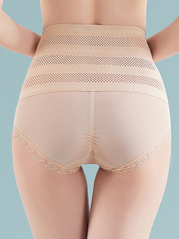 Flexvibe Women's High Waist Seamless Tummy Control Pants Postpartum Shaping Butt Lifting Body Shaper Underwear