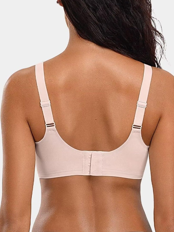 Flexvibe  Soft Support Wireless Seamless Bra S-3XL - Invisible Breathable Daily Bralette
