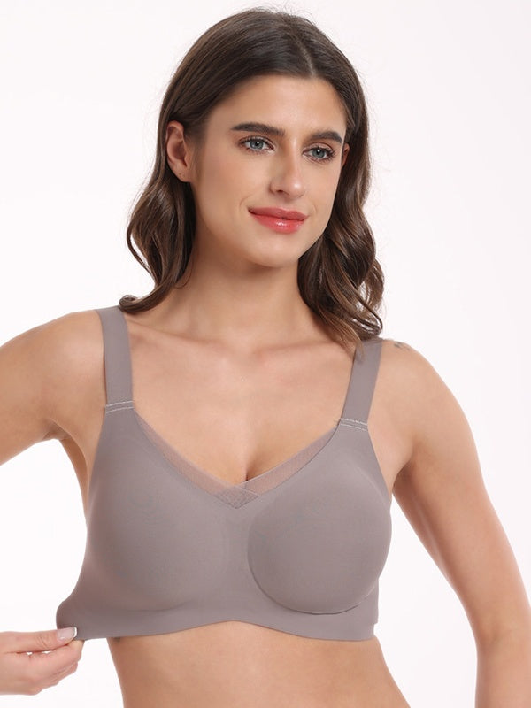Flexvibe Seamless Non-Wired Bra S-3XL - Comfortable Adjustable Straps Everyday Wear