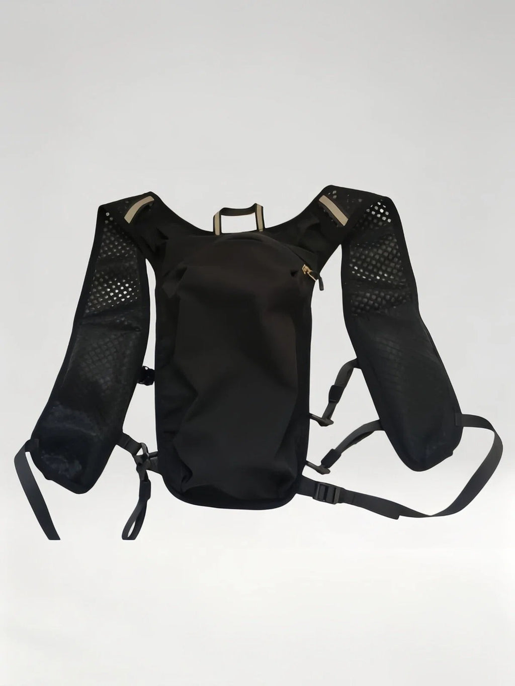 Flexvibe Slim Running Vest Backpack | Lightweight Hydration Crossbody Pack for Women - Black