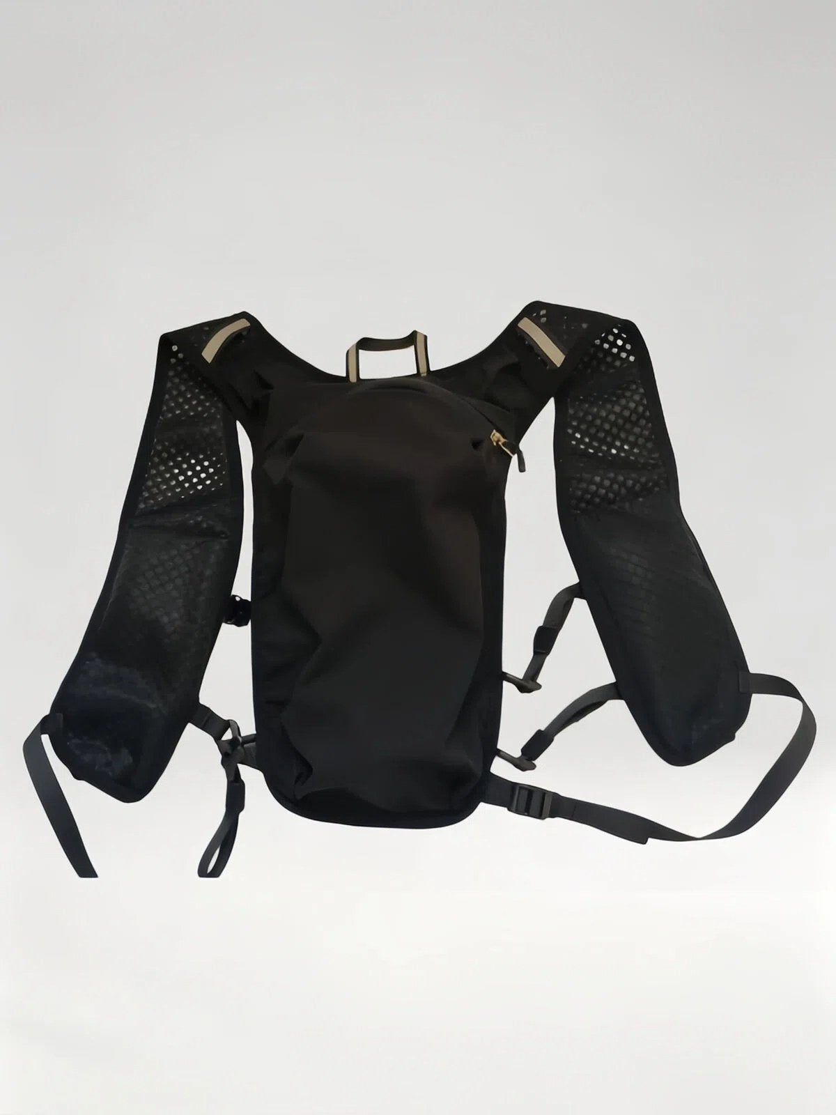 Flexvibe Slim Running Vest Backpack | Lightweight Hydration Crossbody Pack for Women - Black