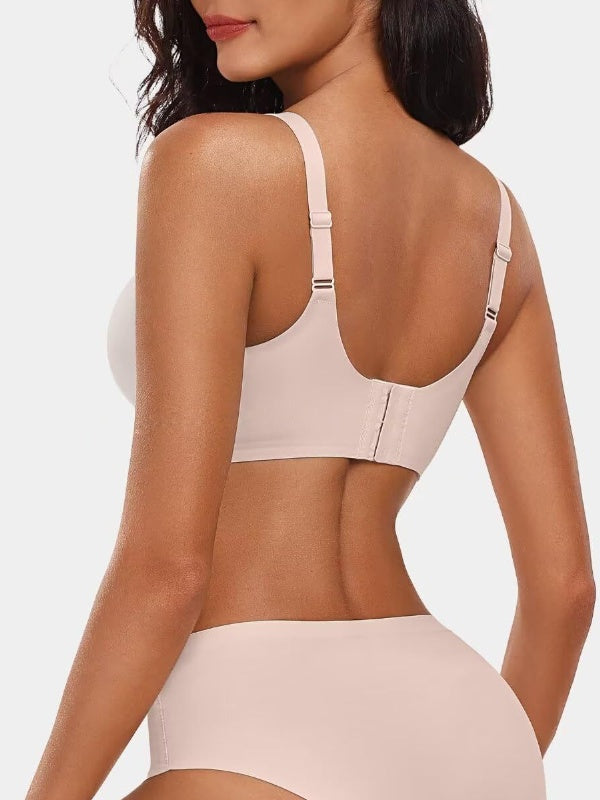Flexvibe  Soft Support Wireless Seamless Bra S-3XL - Invisible Breathable Daily Bralette