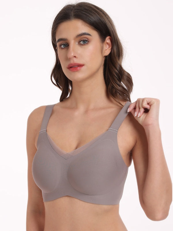 Flexvibe Seamless Non-Wired Bra S-3XL - Comfortable Adjustable Straps Everyday Wear