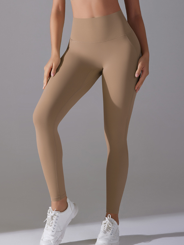 Flexvibe High Waisted Naked Feel Yoga Capris - Tummy Control Butt Lifting Body-Hugging