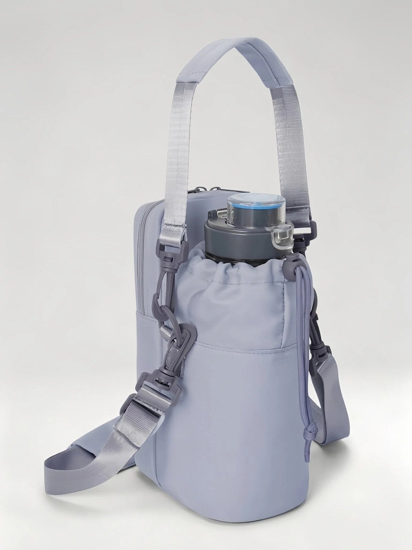 Flexvibe Sport Water Bottle Crossbody Bag | Gym Bottle Carrier Sling Bag for Women - Lavender