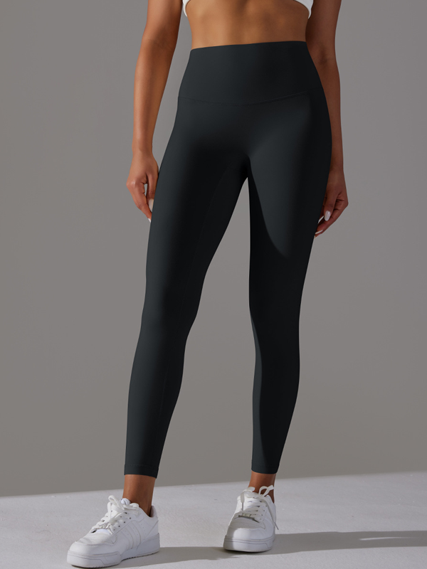 Flexvibe High Waisted Barely There Yoga Capris - Double-Sided Brushed Tummy Control Breathable