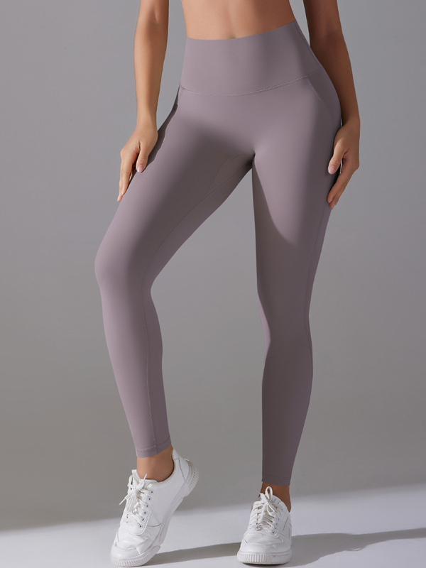 Flexvibe High Waisted Naked Feel Yoga Capris - Tummy Control Butt Lifting Body-Hugging