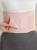 Flexvibe Breathable Tummy Control Belt - 7 Bionic Cartilage Lumbar Support Yoga Workout