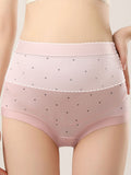 Flexvibe Maternity High Waisted Underwear 10A Extended Crotch Breathable Antibacterial Plus Size Pregnancy Panties