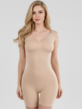 Flexvibe Shaping Crotchless Bodysuit S-3XL - Slimming Tummy Control Breathable Seamless Wear