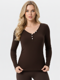 Flexvibe Plus-Size Long-Sleeve Yoga Cardigan - V-Neck High Elastic Daily Pilates