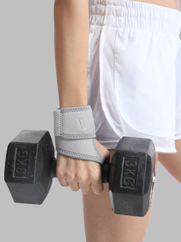 Flexvibe Wrap-Around Compression Wrist Strap - Unisex Sports Stabilizer for Workouts