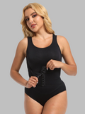 Flexvibe Plus-Size Enhanced Hook-and-Eye Shapewear S-3XL - Slimming Tummy Control Breathable