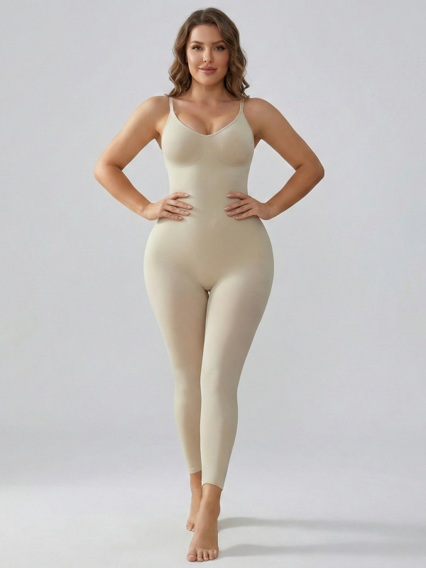 Flexvibe Seamless Tummy Control Shapewear Pants - High Elastic Waist Slimming Daily Workout S-3XL