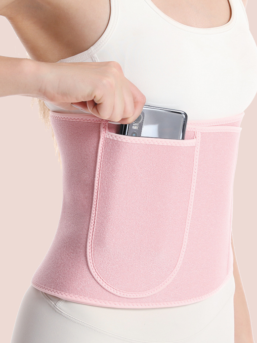 Flexvibe Sweat-Enhancing Waist Trimmer | Neoprene or Silver Ion, One Size–L