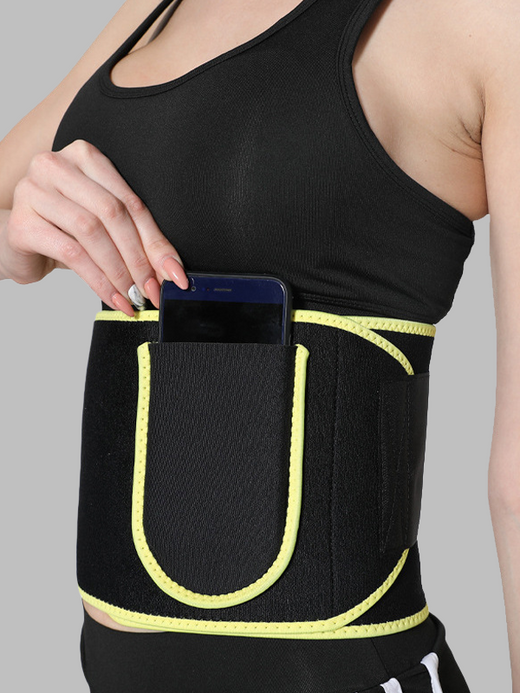 Flexvibe Sweat-Enhancing Waist Trimmer | Neoprene + Lycra, 12 Colors, S–L
