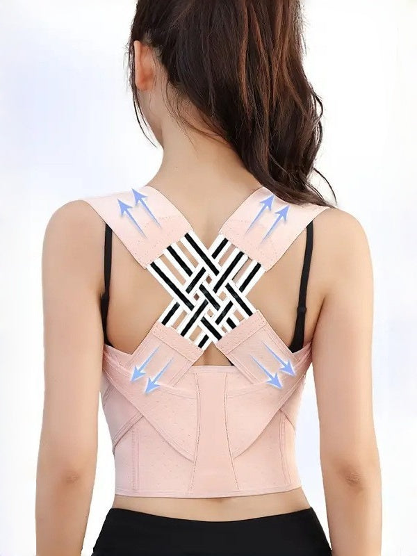 Flexvibe Waist Shoulder Posture Corrector - Breathable Unisex Hunchback Corrector