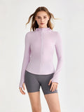 Flexvibe Women's Light Slimming Original Yarn Sun Protection Jacket, UPF50+ Hooded & Figure Flattering, Outdoor Lightweight Sunscreen Skin Coat