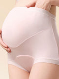 Flexvibe High-Waisted Maternity Underwear Class A Cotton Nude Feeling Belly Support No Tightness Pregnancy Underwear