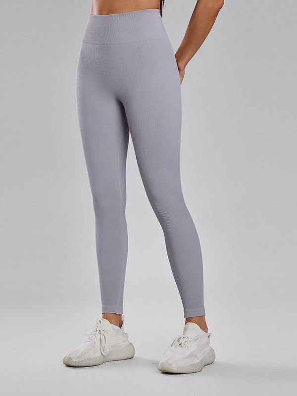 Flexvibe High Waisted V-Waist Non-Slip Yoga Leggings - Tummy Control Slim Fit for Gym & Daily