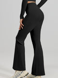 Flexvibe High Waisted Butt Lifting Flared Yoga Leggings - Buttery Soft Barely There Tummy Control