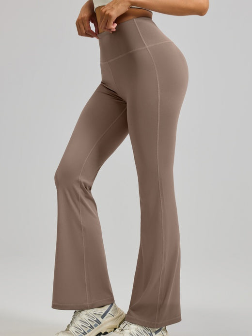 Flexvibe High Waisted Contoured Fit Flared Yoga Leggings | Barely There, Butt-Lift, 9 Colors, S–XL