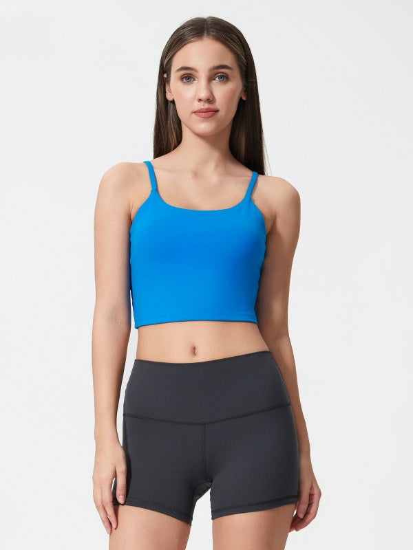 Flexvibe Camisole with Built-in Bra - Wireless Comfortable Breathable Daily Yoga Gym Top
