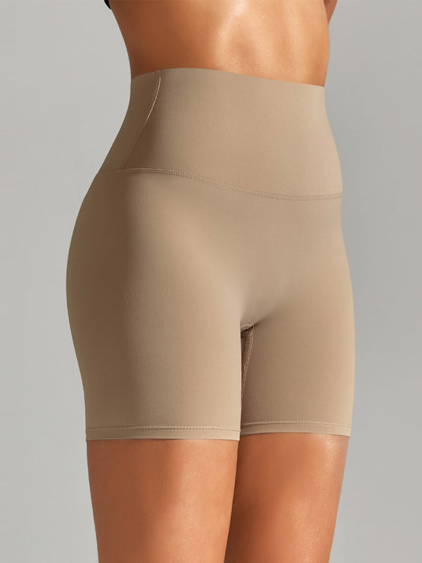 Flexvibe High-Waisted 3/4 Yoga Shorts - Tummy Control Butt Lifting Stretchy Gym Fitness