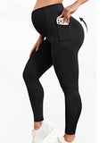 Flexvibe  Maternity Yoga Pants - Tummy Support High Elastic Breathable Pregnancy Workout Leggings