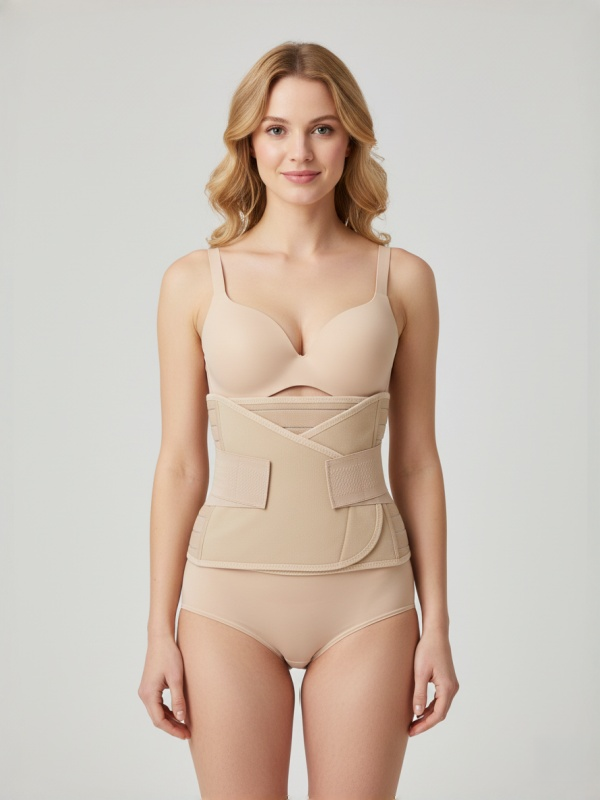 Flexvibe High-Efficiency Postpartum Abdominal Binder - Tummy Control Supportive Recovery