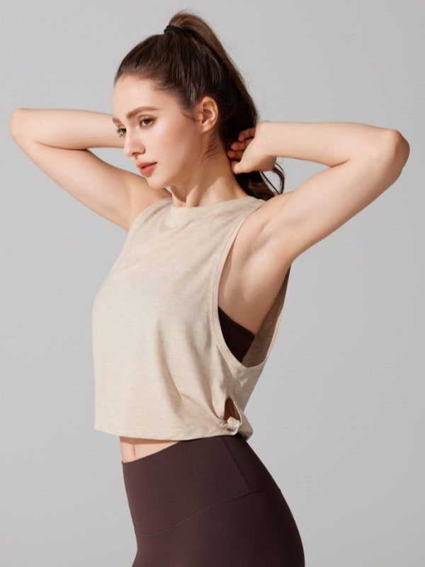 Flexvibe Quick-Dry Breathable Loose T-Shirt - Yoga Running Daily Sports Bra Pair