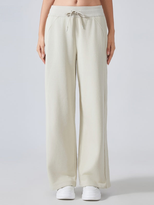 Flexvibe Autumn Winter Wide-Leg Pants - Cotton Blend Loose Casual Comfort | Women's