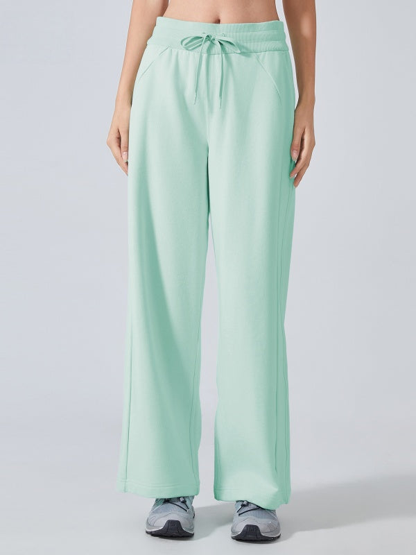 Flexvibe Autumn Winter Wide-Leg Pants - Cotton Blend Loose Casual Comfort | Women's