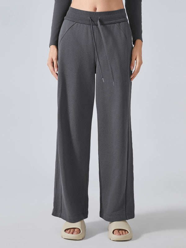 Flexvibe Autumn Winter Wide-Leg Pants - Cotton Blend Loose Casual Comfort | Women's