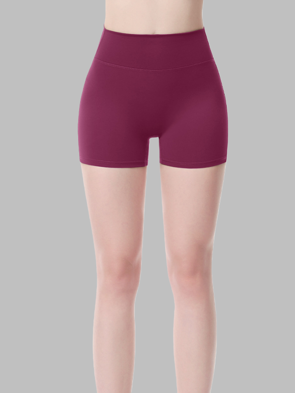 Flexvibe High-Waisted Utility Yoga Shorts - Stretchy Cargo-Pocket Workout & Daily Activewear