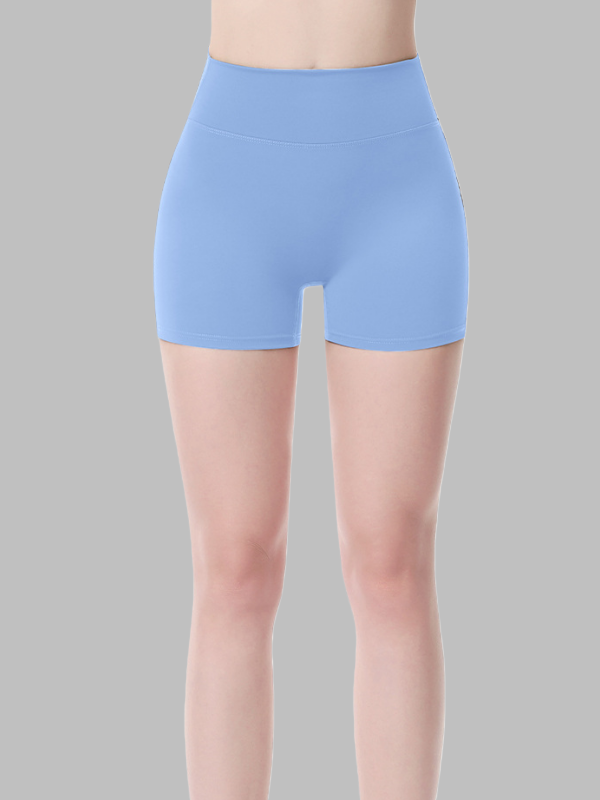 Flexvibe High-Waisted Utility Yoga Shorts - Stretchy Cargo-Pocket Workout & Daily Activewear