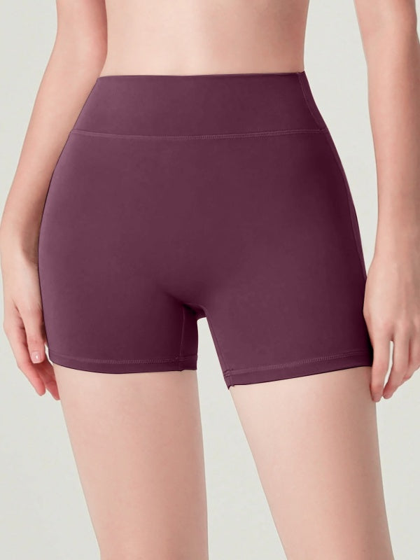 Flexvibe High-Waisted Utility Yoga Shorts - Stretchy Cargo-Pocket Workout & Daily Activewear