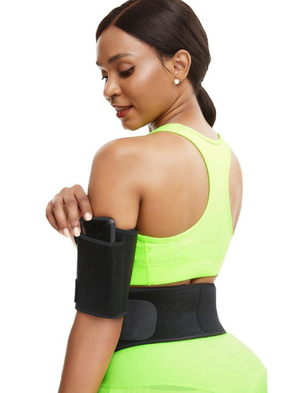 Flexvibe Sweat-Accelerating Arm Sleeves - Pocket Storage Elbow Shock Absorption Fitness
