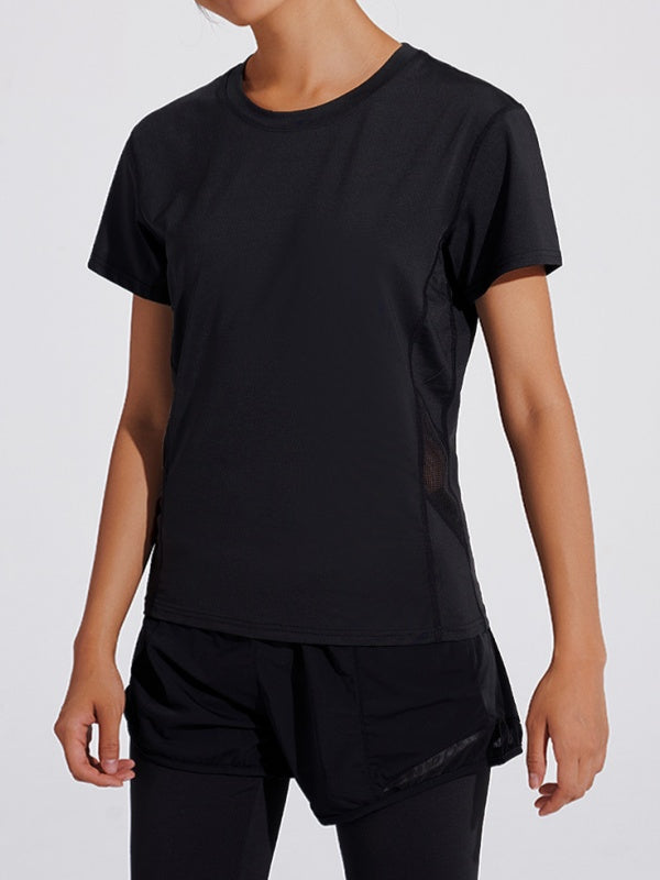 Flexvibe Breathable Loose-Fit Plus-Size T-Shirt - Slimming Yoga Casual Active Wear